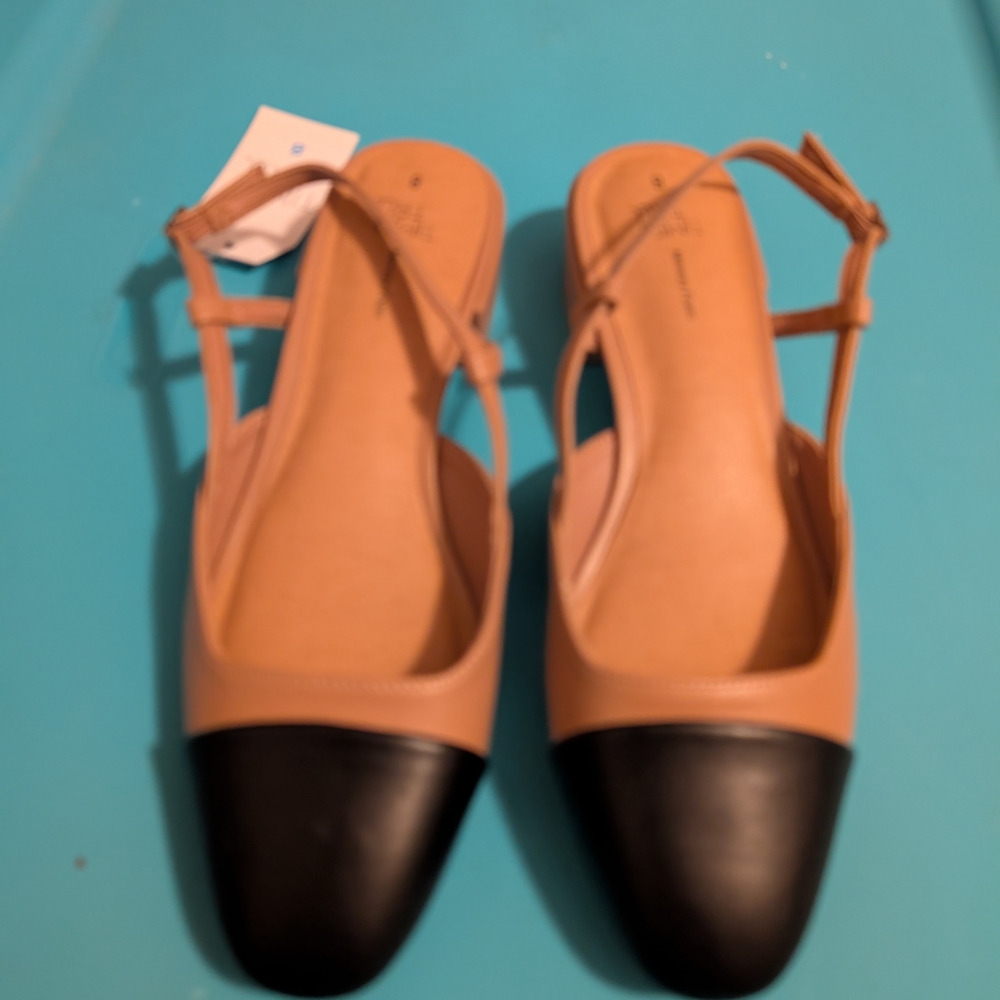 Time and Tru Tan and Black Flats